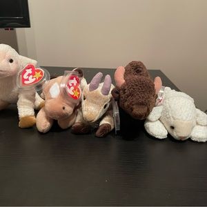 Ty Beanie Baby - Great Plains Collection - All Beanie Baby have have Tag Errors
